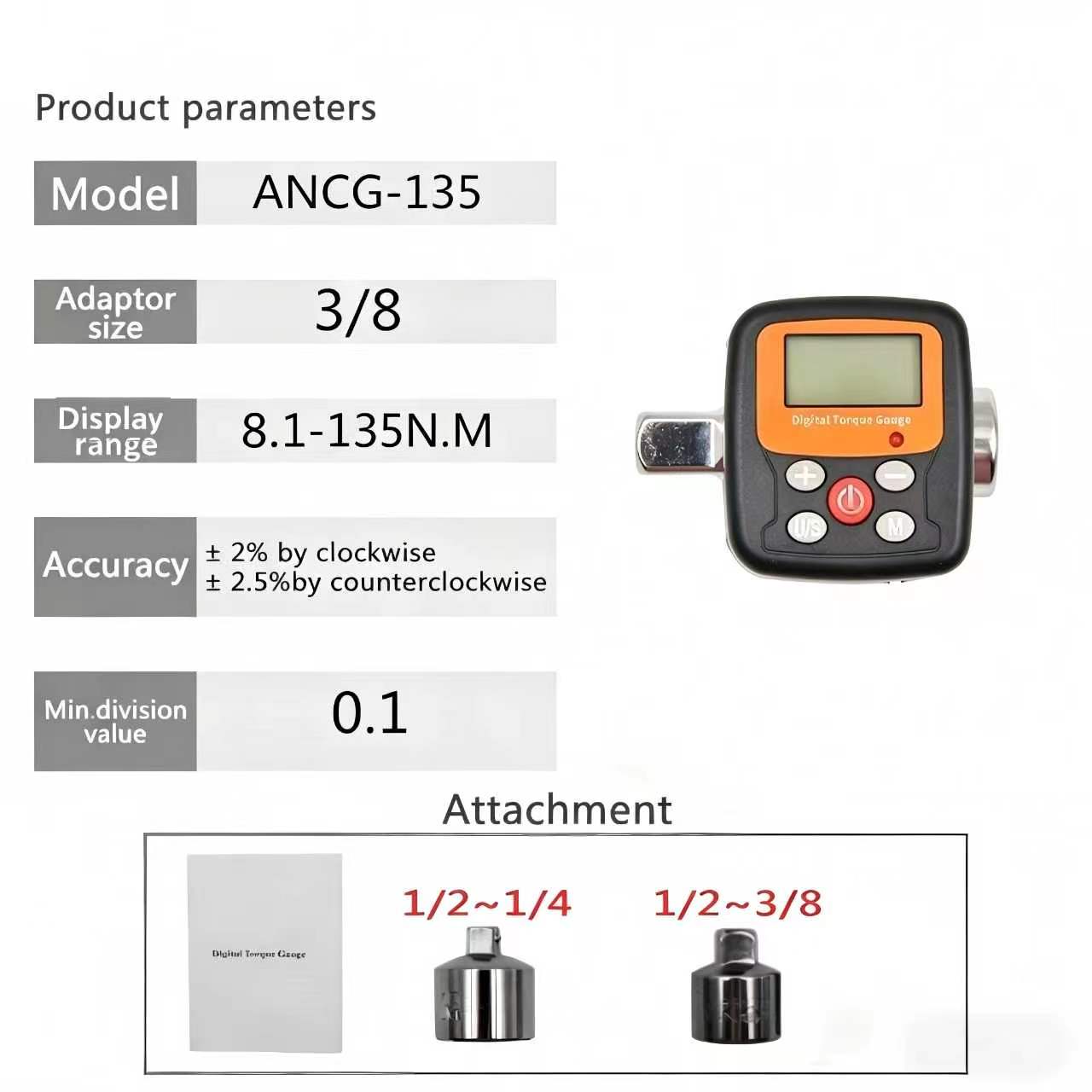 Adaptery do klucza dynamometry – Torque Wrench Digital recenzja i cena