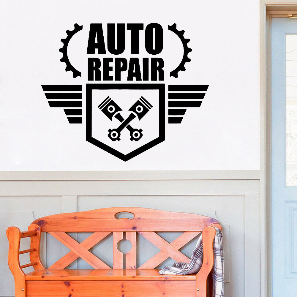Naprawa samochodów naklejki śc – Auto Repair Shop Logo recenzja i cena
